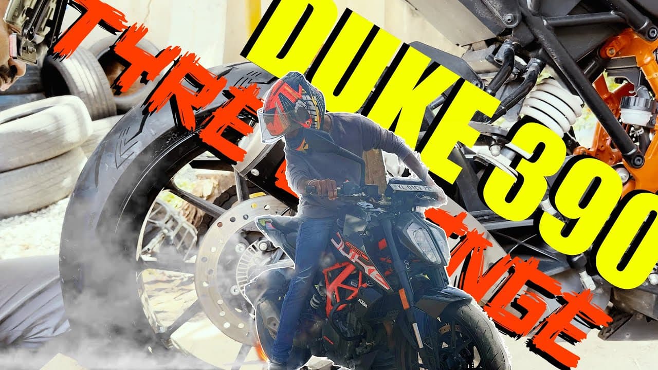 Apollo Alpha H1 and Duke 390 combination is just 🔥 | Time to change the tyres | 270Kmph and 300Kg 😳