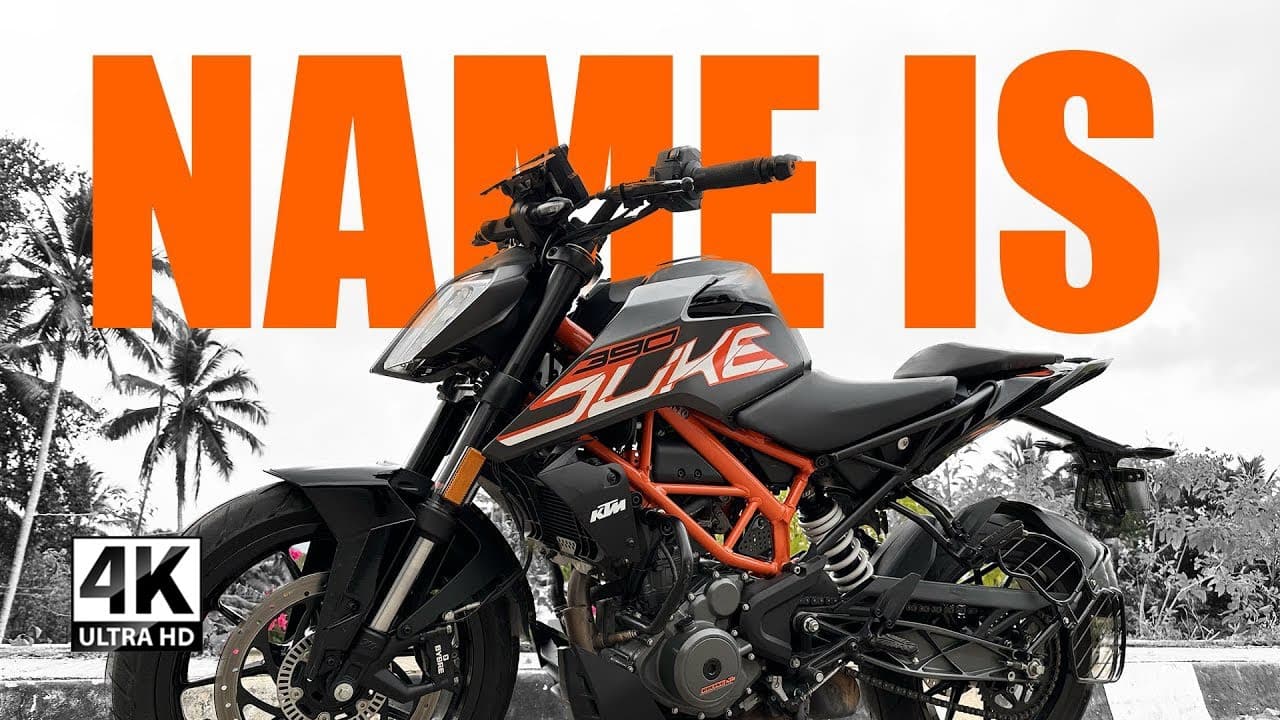 Naming my DUKE 390 🚀🔥💣 | Guess and watch for the revelation