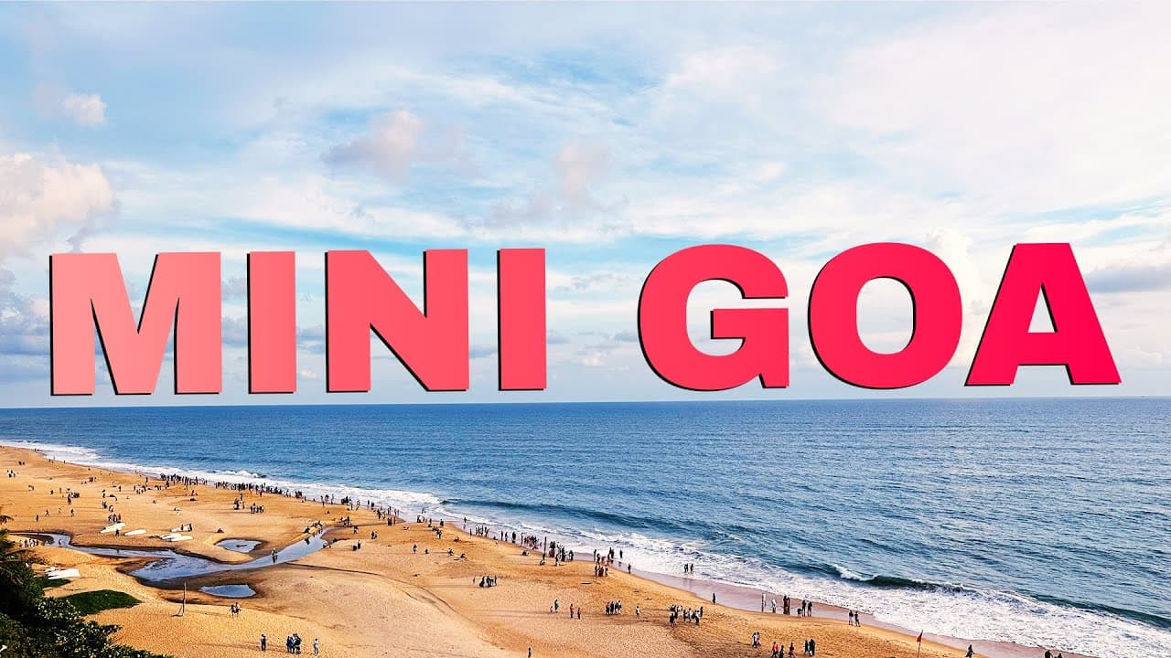 Mini Goa Beach | Goa in Kerala 🤩 | Goa Trip Tamil | Varkala Beach, Trivandrum | 4K Quality |  @mkdr390